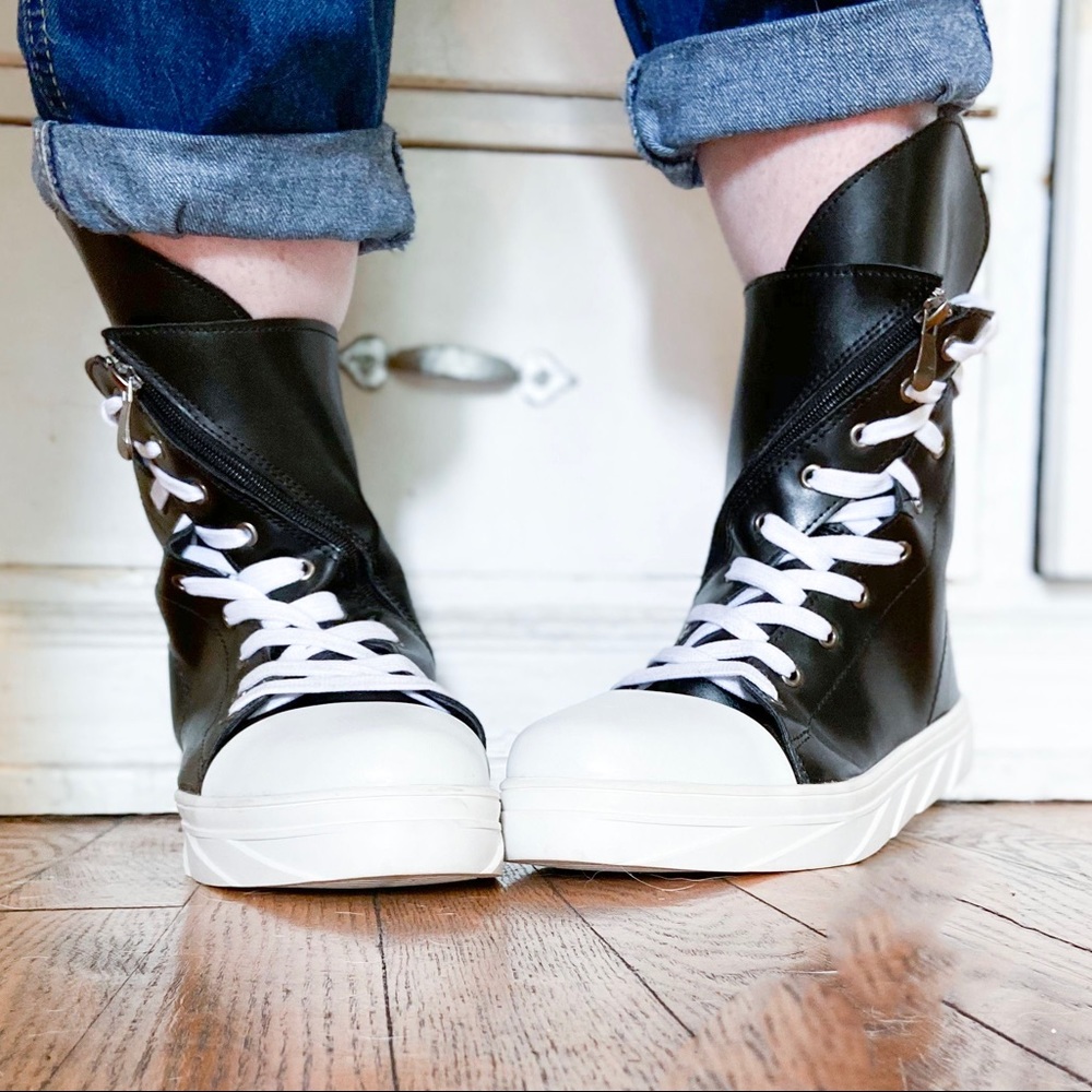 Unique Twisted Look Hightops